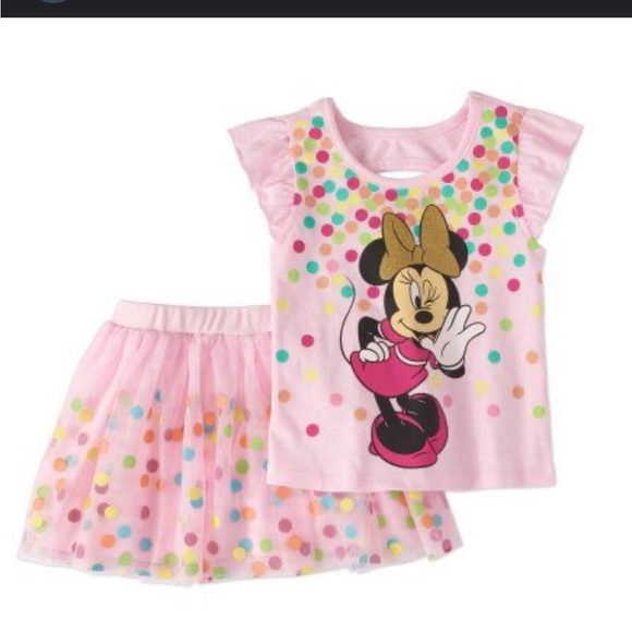 Girls Minnie Mouse set 3T - Picture 9 of 9